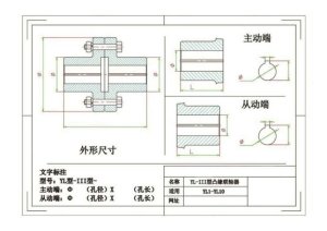 凸缘联轴器型号规格【大全】