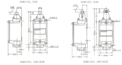 行程开关有多少种型号_行程开关型号图样大全