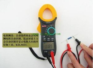 数字钳形表的使用方法【干货技巧】