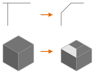 AutoCAD圆角与倒角的区别