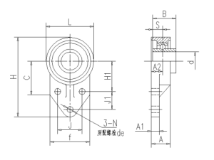 UCFB带座轴承尺寸规格表【免下载】