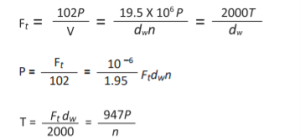 齿轮齿条强度计算公式【秘籍】