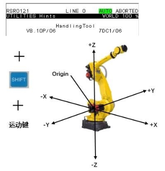 FANUC工业机器人手动示教的方法