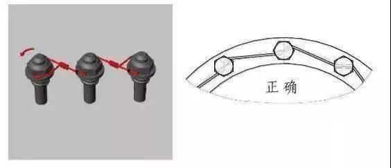 机械设计中常见的螺栓防松措施