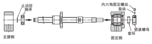 滚珠丝杠支撑座安装教程图解