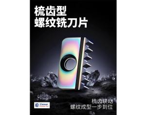 梳齿型螺纹铣刀片